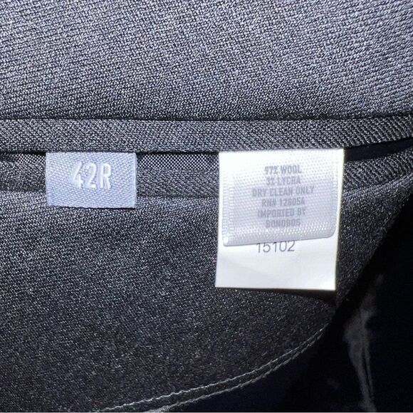 $400 NWOT Bonobos 44S Standard Fit Charcoal gray Jetsetter wool suit blazer - Picture 14 of 16